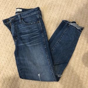 Women’s Madewell Curvy High Waisted Skinny Jeans